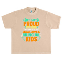 Proud School Teacher Bilingual Kids T Shirt Urban Heavy T-shirt | Artistshot