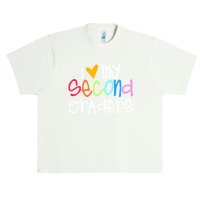 2nd Grade Teacher Shirts I Love My Second Graders Urban Heavy T-shirt | Artistshot