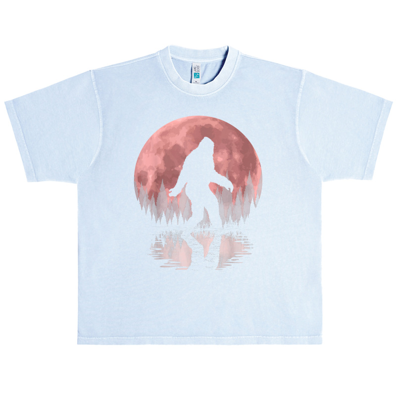 Bigfoot Moon Graphic Night Forest! Cool Sasquatch Men Women T Shirt Urban Heavy T-shirt | Artistshot