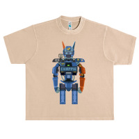 Chappie Flat Fanart Urban Heavy T-shirt | Artistshot