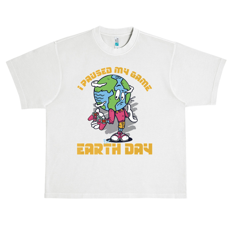 I Paused My Game To Be Here Shirt Love World Earth Day 2022 Premium T  Urban Heavy T-shirt | Artistshot