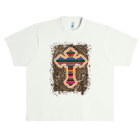 Serape Cross Aztec Geometric Mexican Tribe Blanket Pattern T Shirt Urban Heavy T-shirt | Artistshot