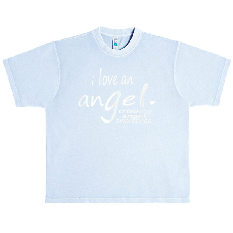 Trisomy Angel Awareness , Funny Support Of Family T Shirt Urban Heavy T-shirt | Artistshot