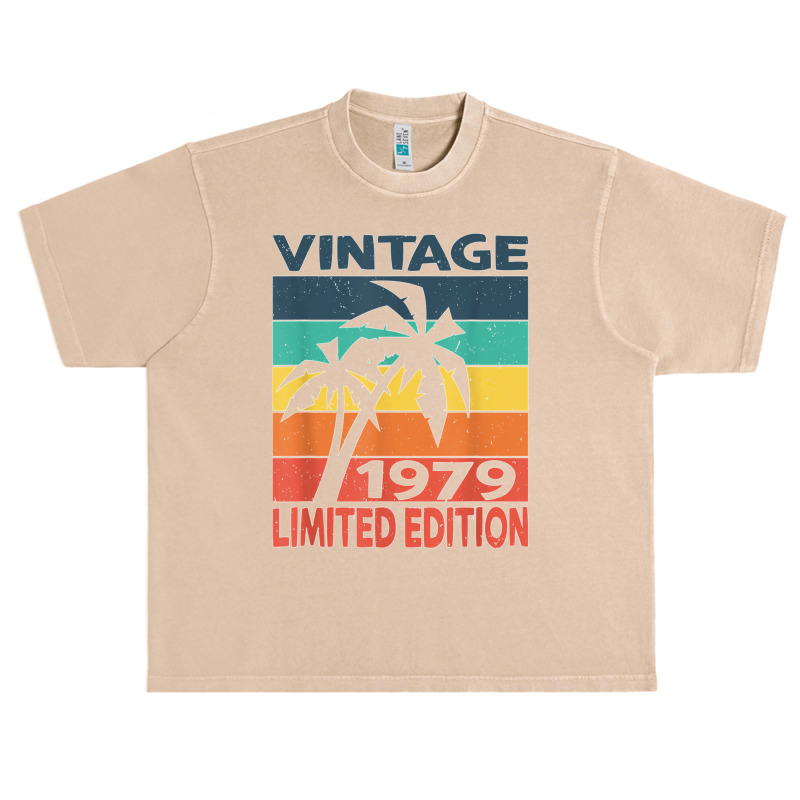 Vintage 1979 Limited Edition Birthday T Shirt Urban Heavy T-shirt | Artistshot