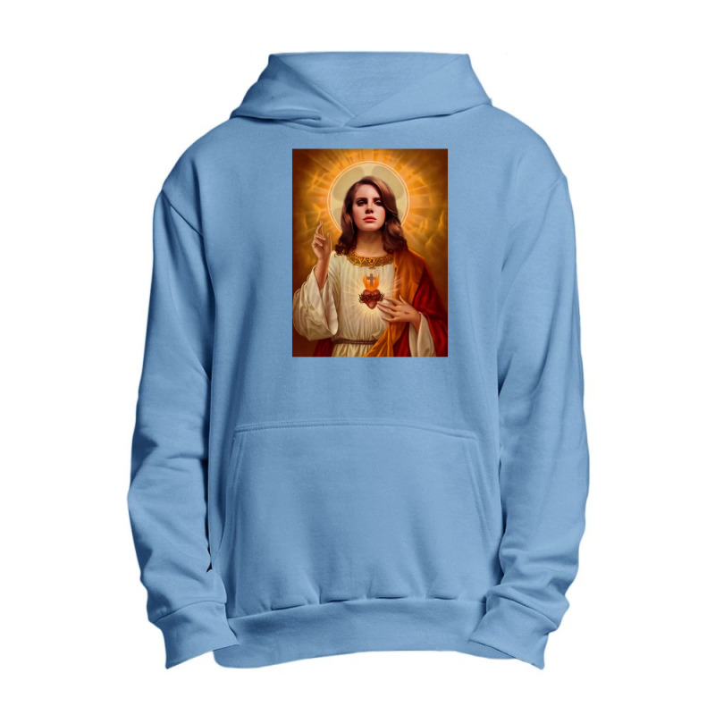 Lana Jesus Urban Pullover Hoodie | Artistshot