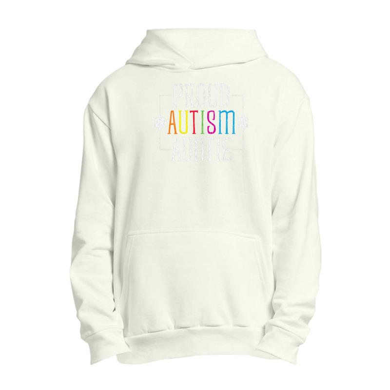 Love Proud Autism Auntie Urban Pullover Hoodie | Artistshot