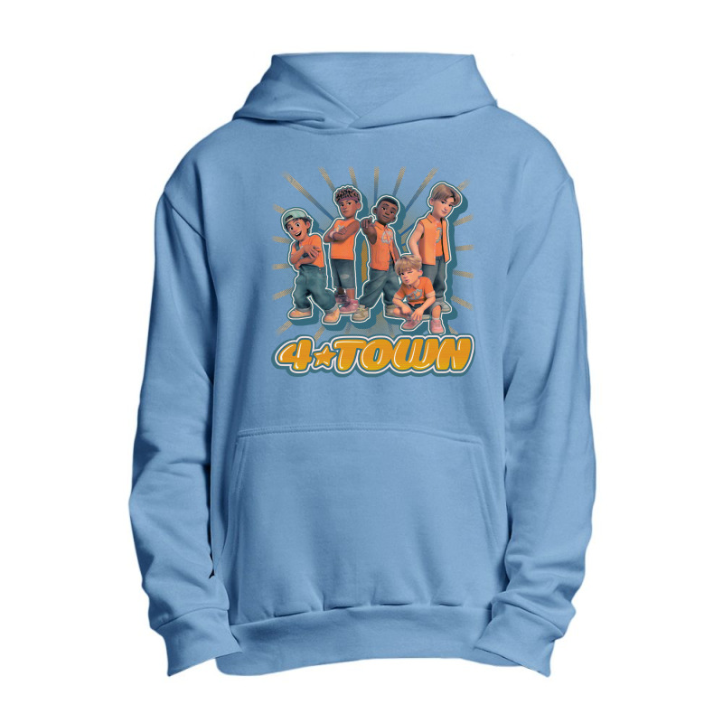 4town Turning Red Merch Essential Urban Pullover Hoodie by PODCUSTOM | Artistshot