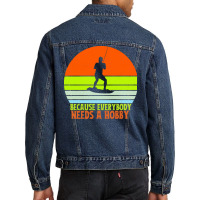 Funny Wakeboard T  Shirt Funny Wakeboard Because Everybody Needs A Hob Men Denim Jacket | Artistshot