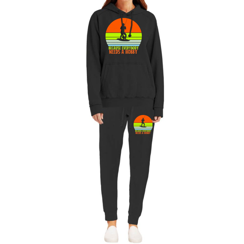 Funny Wakeboard T  Shirt Funny Wakeboard Because Everybody Needs A Hob Hoodie & Jogger Set | Artistshot