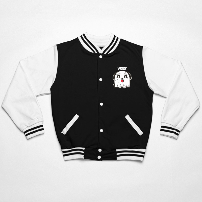 Woof, Dog Bomber Jacket | Artistshot