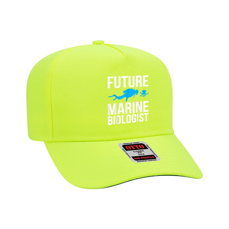 Future Marine Biologist Gift For Students Sea Life T Shirt Adjustable Baseball Cap | Artistshot