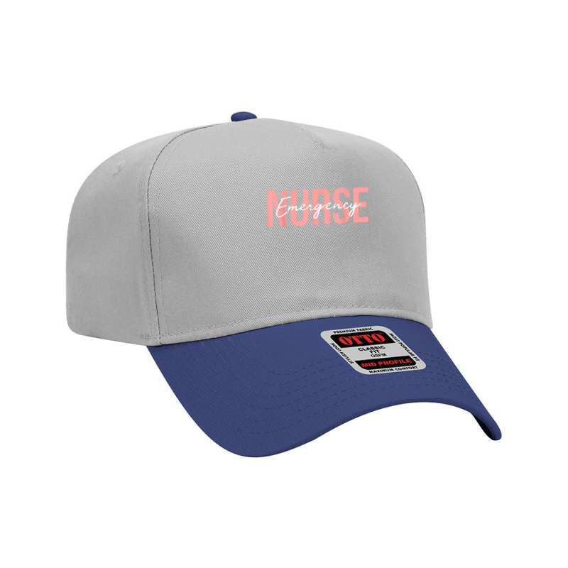 Nurse Er Nurse Emergency Room Nurse Registered Nurse Adjustable Baseball Cap | Artistshot