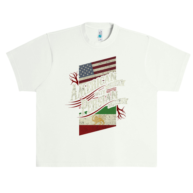 American Grown With Persian Roots T-shirt Urban Heavy T-shirt | Artistshot