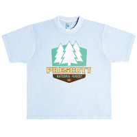 Womens Prescott National Forest Arizona New Vintage Shield V Neck T Sh Urban Heavy T-shirt | Artistshot