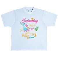 4th Grade Back To School Mermaid Swimming Girls Urban Heavy T-shirt | Artistshot