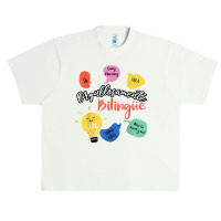 Orgullosamente Bilingue Maestra T Shirt Urban Heavy T-shirt | Artistshot