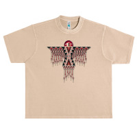 Red Native American Southwest-style Thunderbird T-shirt Urban Heavy T-shirt | Artistshot