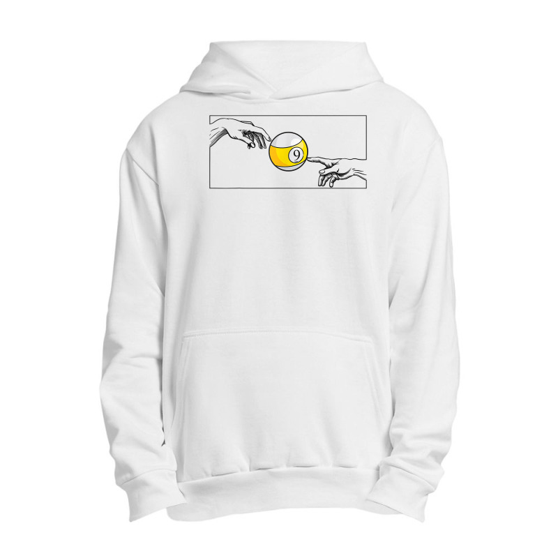 Billiard Ball Yellow 9 Billiard Player For Pool Billiards T Shirt Urban Pullover Hoodie | Artistshot