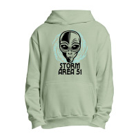 Storm Area 51 Alien For Light Urban Pullover Hoodie | Artistshot