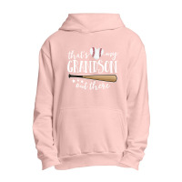 That's My Grandson Out There Gift Women Baseball Grandma Urban Pullover Hoodie | Artistshot