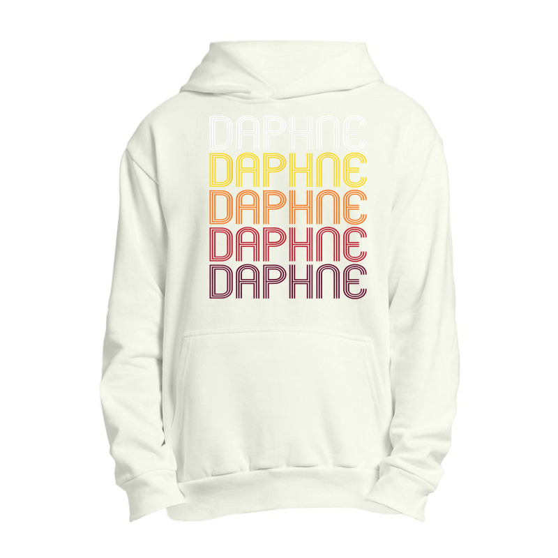 Daphne, Al  Vintage Style Alabama T Shirt Urban Pullover Hoodie by adrienskradski | Artistshot