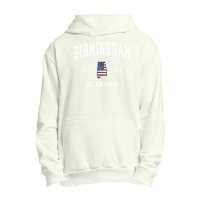 Birmingham Alabama Al Vintage American Flag Sports Design Pullover Hoo Urban Pullover Hoodie | Artistshot