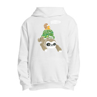 Sloth Turtle Snail Piggyback T Shirt Animal Running Wild Tee Urban Pullover Hoodie | Artistshot