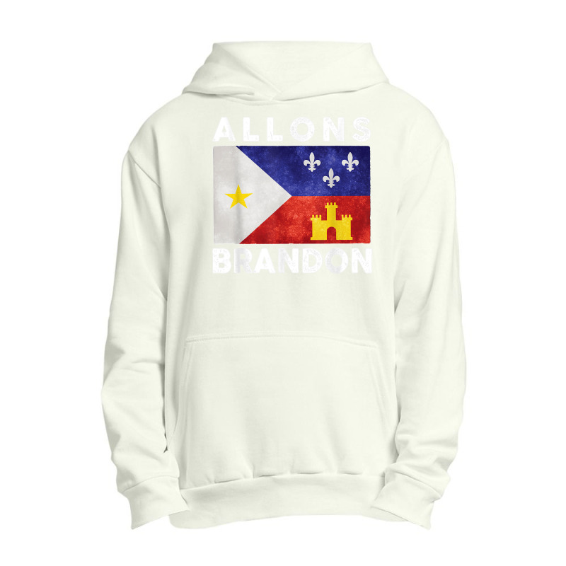 Allons Brandon Louisiana Acadiana Flag Lafayette T Shirt Urban Pullover Hoodie | Artistshot