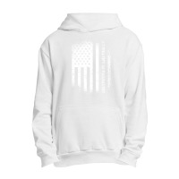 I Identify As Vaccinated With American Flag Urban Pullover Hoodie | Artistshot