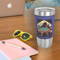 Game Night Time Dogs On Billiards Pool Table Shooting 8 Ball T Shirt Leatherette Tumbler | Artistshot