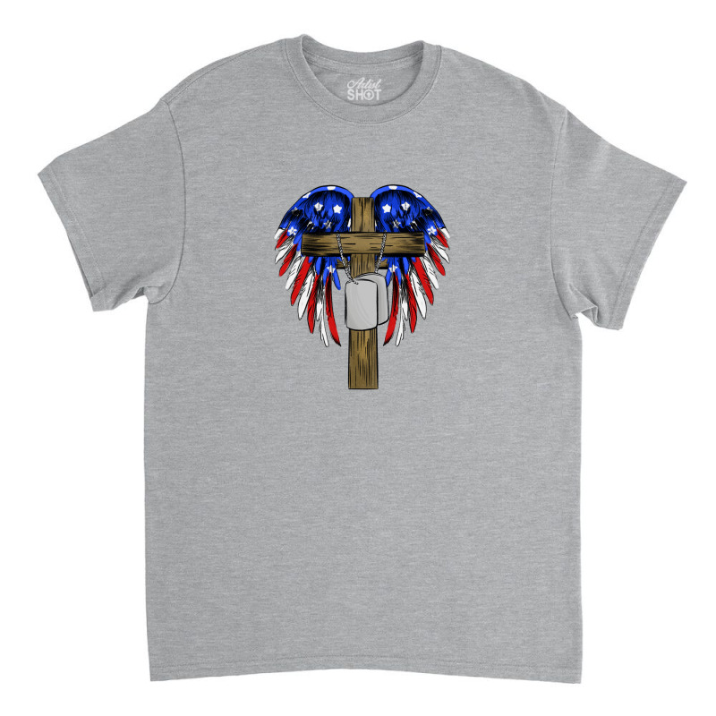 American Soldier Cross Classic T-shirt | Artistshot