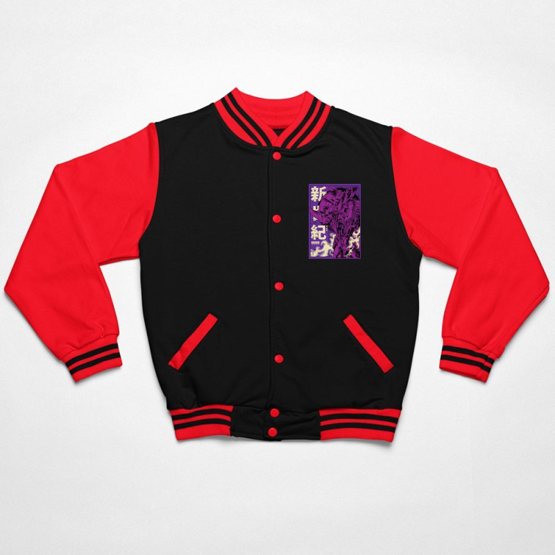 Evaangel Retro 01 Illustration Bomber Jacket by MikeKCortez | Artistshot