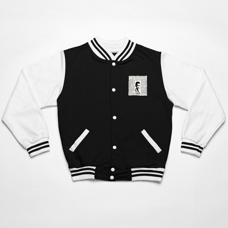 J.d. Salinger Bomber Jacket | Artistshot