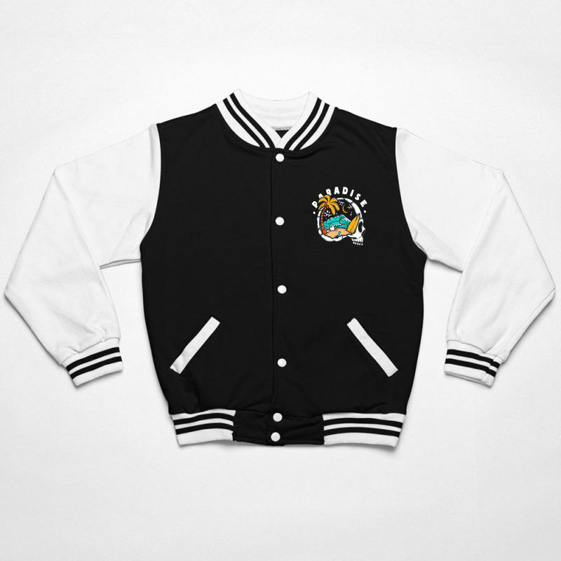 Paradise Beach Rip Bomber Jacket by lik9787 | Artistshot