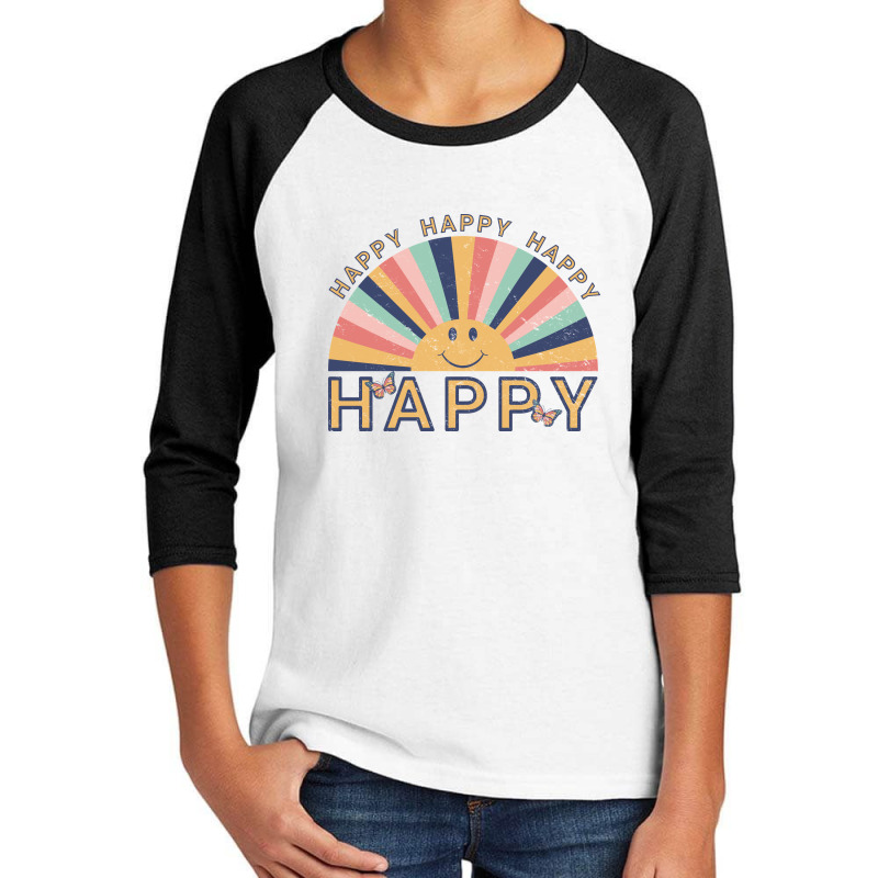 Happy Happy Happy Youth 3/4 Sleeve by Inspired Images | Artistshot