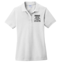 Funny Atheist Logic Anti Religious Ladies Polo Shirt | Artistshot