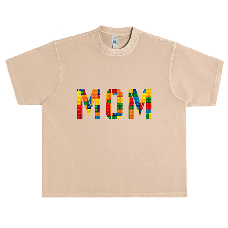 Mom Brick Builder Funny Blocks Master Builder Urban Heavy T-shirt | Artistshot