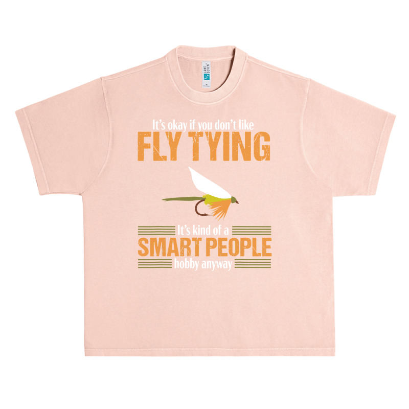 Fly Tying Funny Smart People Fishing Fish Lover Tyer Gift T Shirt Urban Heavy T-shirt by nguyennhung | Artistshot