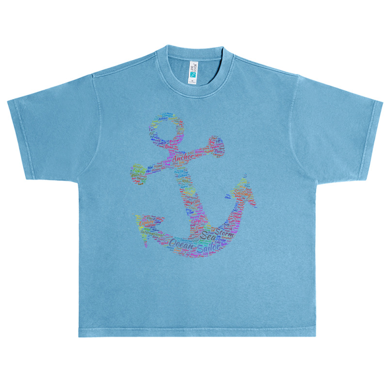 Anchor T Shirt Anchor Sea Sailor Silhouette Shape Text Word Cloud T ...