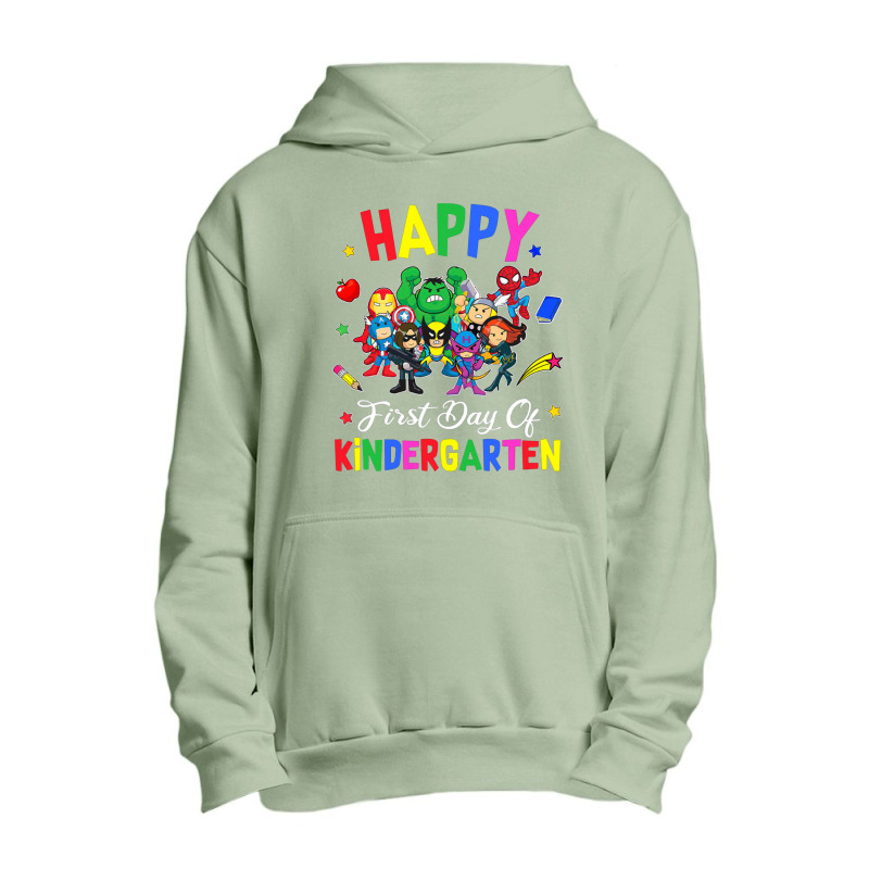 Superheroes Back To School Urban Pullover Hoodie | Artistshot