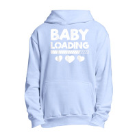 Baby Loading Pregnancy Announcement Hearts Pregnancy T Shirt Urban Pullover Hoodie | Artistshot