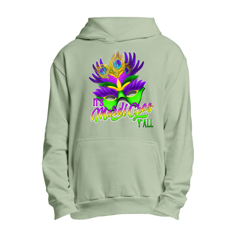 Vintage Mardi Gras Y' All, New Orleans, La , For Men & Women Premium T Urban Pullover Hoodie | Artistshot