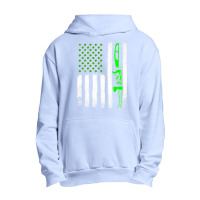 Woodworking St Patrick's Day Vintage Irish American Flag Premium T Shi Urban Pullover Hoodie | Artistshot