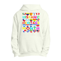 Latin American Flags Hispanic Heritage Month T Shirt Urban Pullover Hoodie | Artistshot