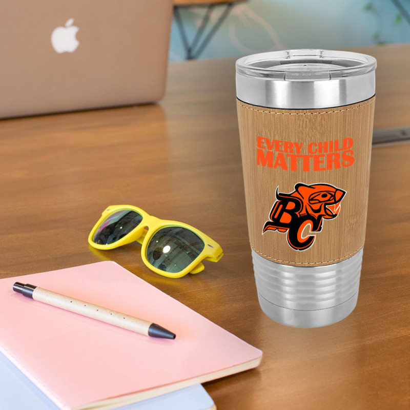 Bc Lions Every Child Matters Leatherette Tumbler | Artistshot