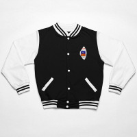 Mayotte Map Flag Drawing Line Art Bomber Jacket | Artistshot