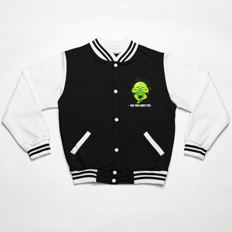 Vegetables T  Shirt Peas   Find Your Inner Peas   Funny Vegetable Pun Bomber Jacket by clement51593 | Artistshot