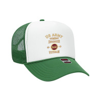 Army Combat Engineer Veteran Essayons Military Vintage Gift Foam Trucker Hat | Artistshot