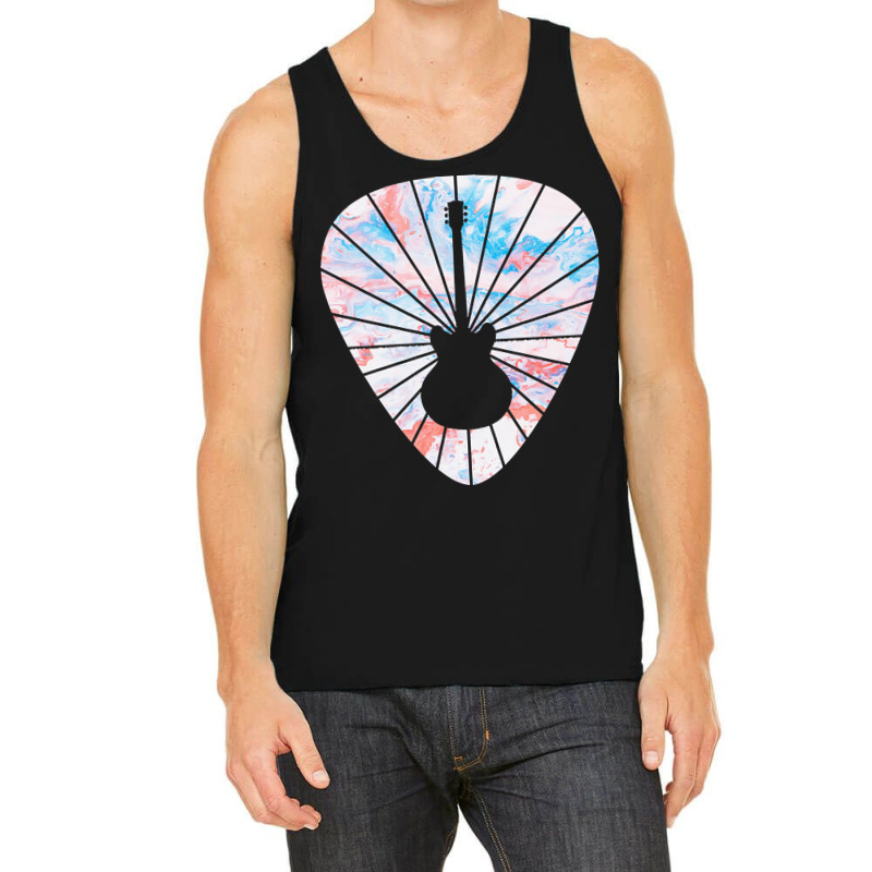 Guitar Pick T  Shirt Guitar Pick Electric Guitar Texture Theme T  Shir Tank Top by jibemessy | Artistshot