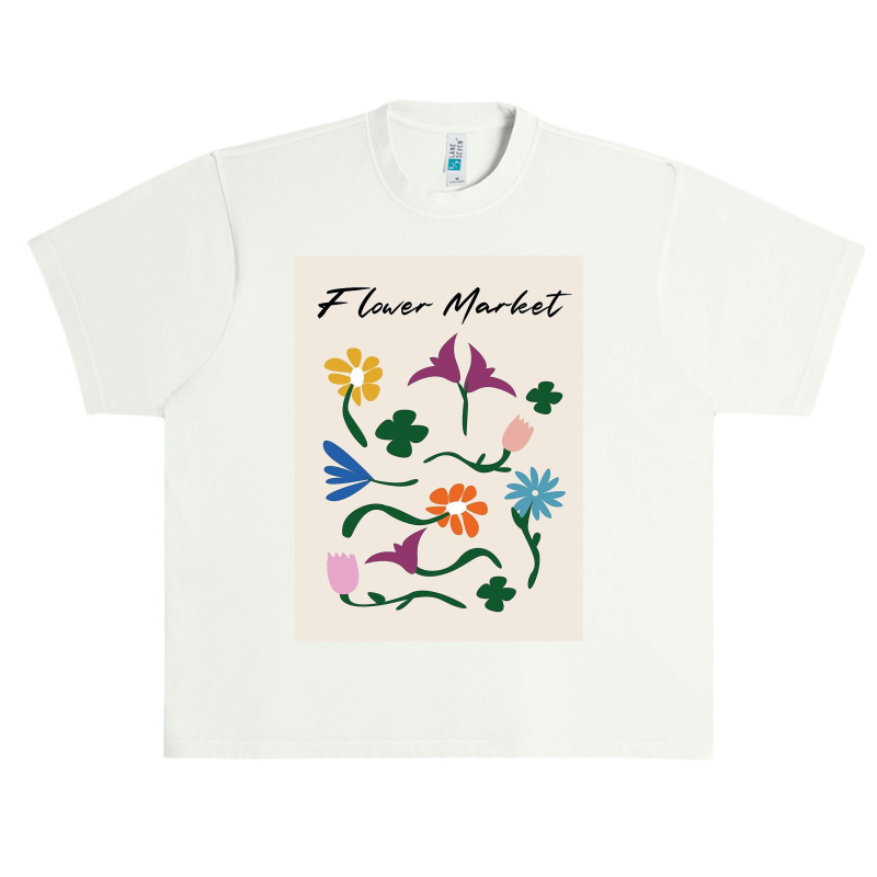 Flower Market Urban Heavy T-shirt by Mabel L | Artistshot